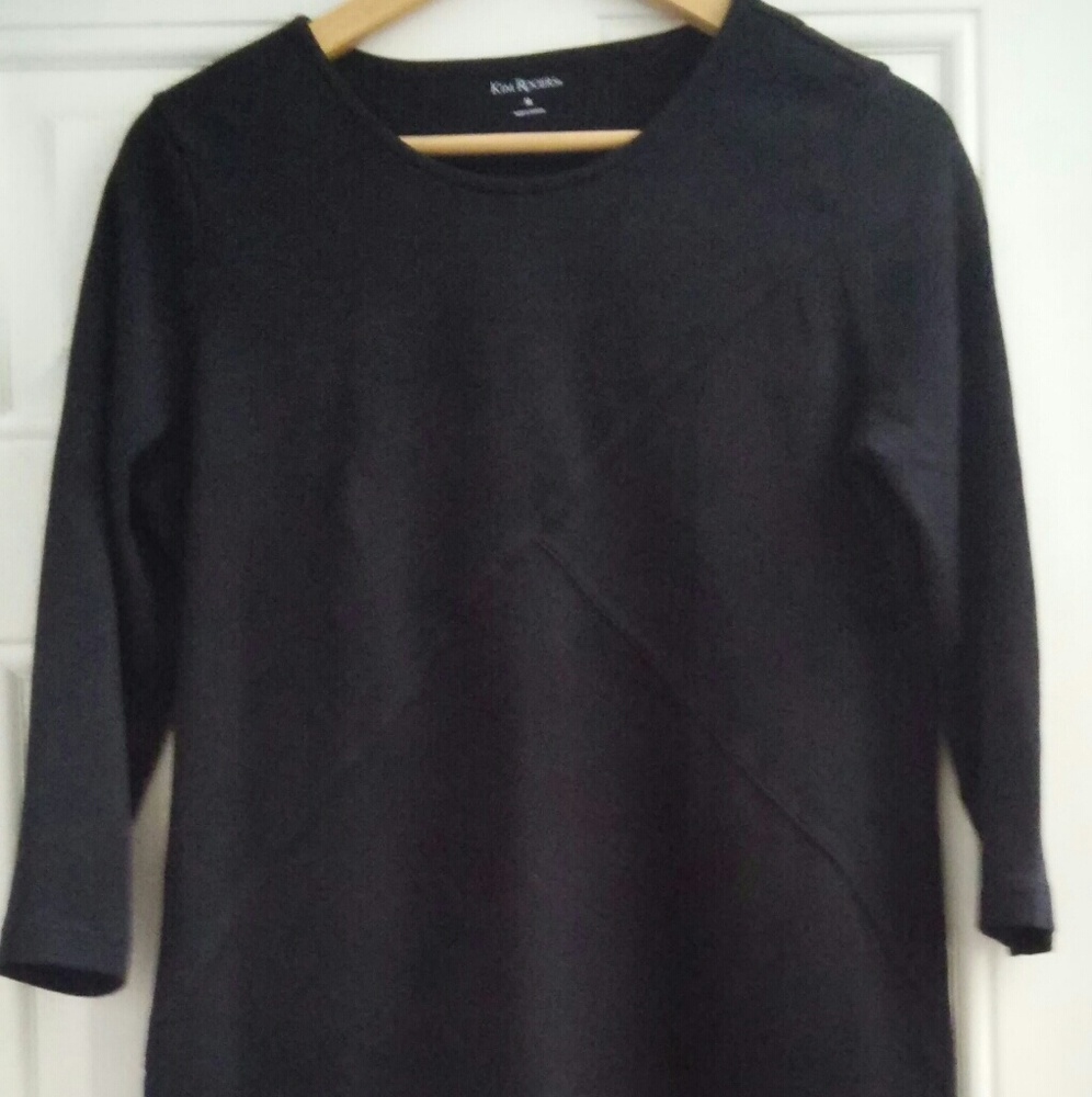 Black 3\4 sleeve top